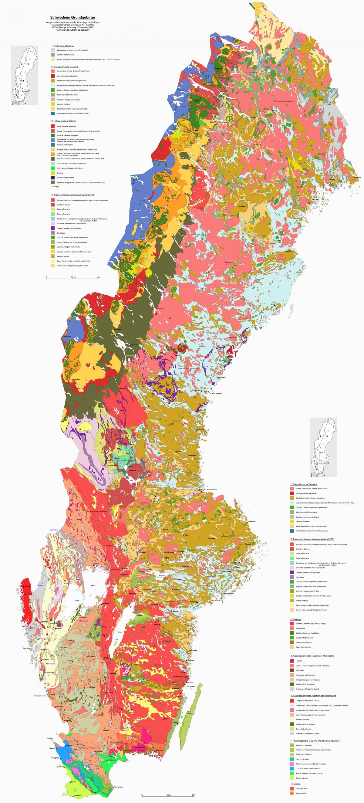 map of geological map